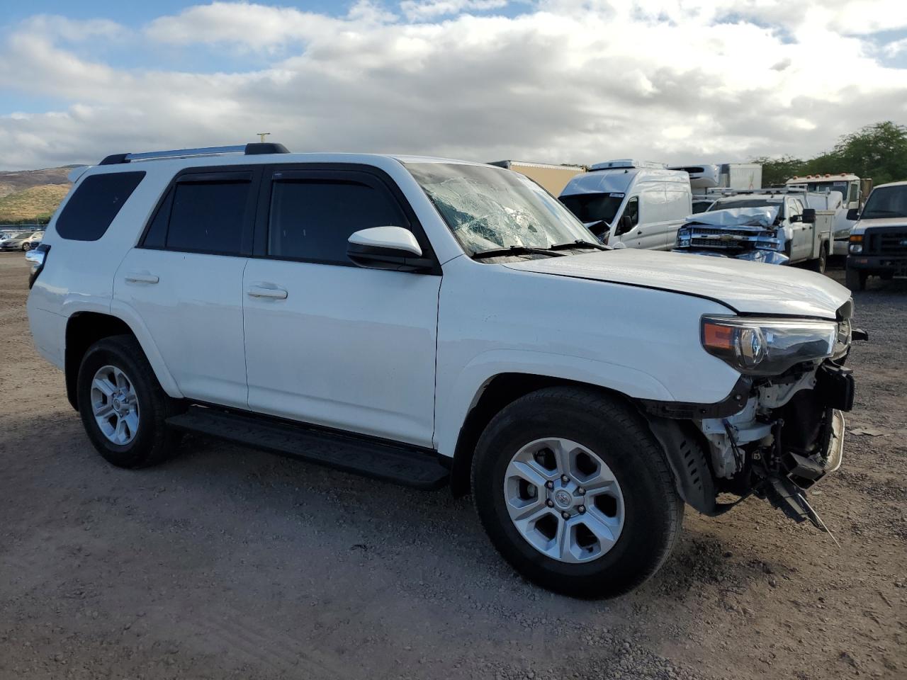 2022 Toyota 4Runner VIN JTEEU5JR2N5262693 Copart auction photo, front end damage thumbnail 4