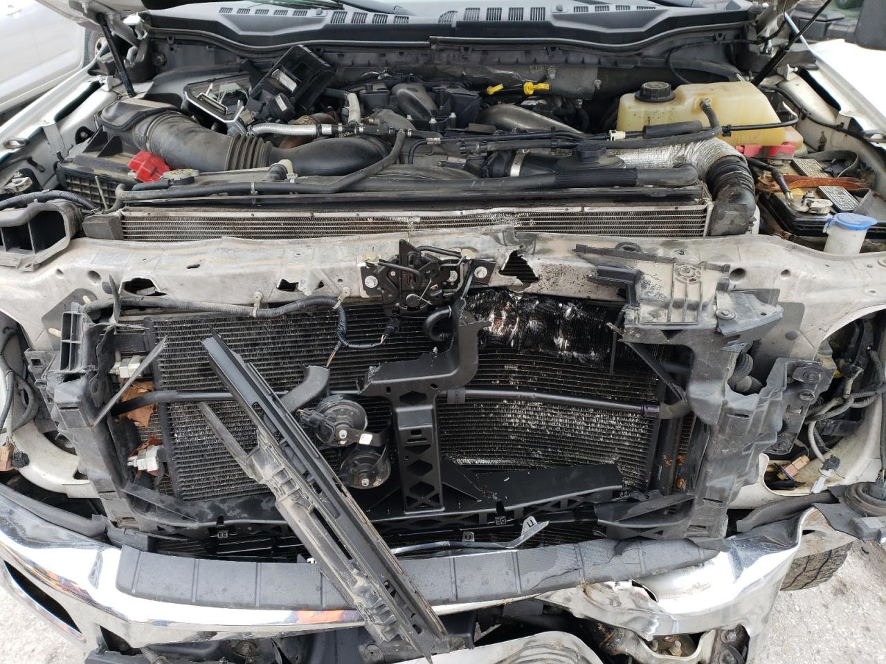 2017 Ford F250 VIN 1FT7W2BT6HED40350 Copart auction photo, front end / undercarriage damage thumbnail 11