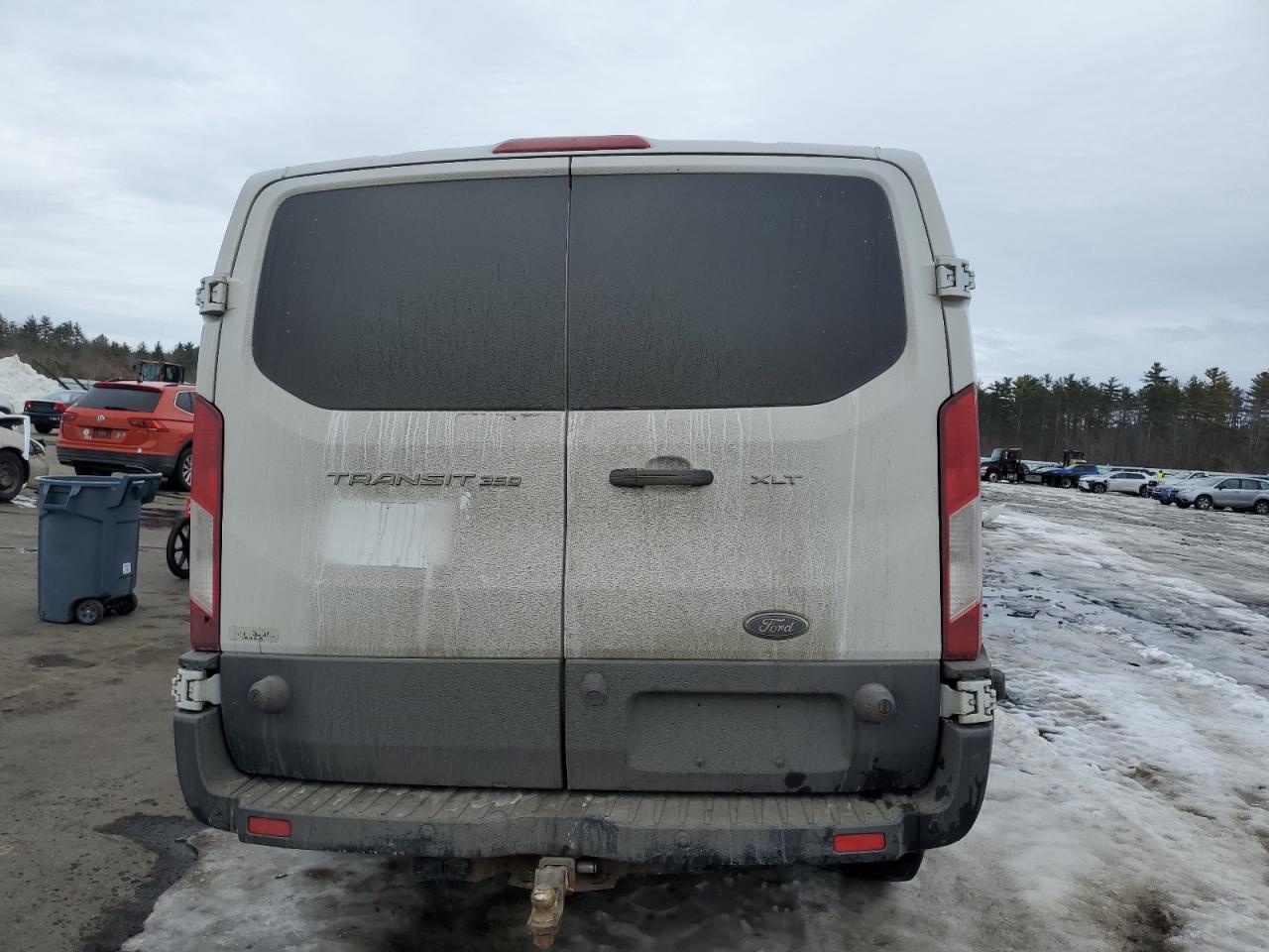 2015 Ford Transit VIN 1FBZX2YM8FKA54542 Copart auction photo, front end damage thumbnail 6