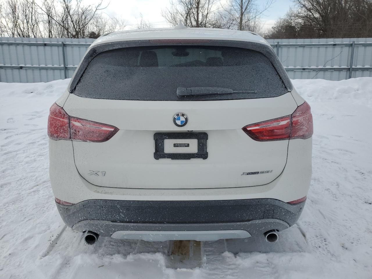 2019 BMW X1 VIN WBXHT3C57K5N42322 Copart auction photo, front end / side damage thumbnail 6