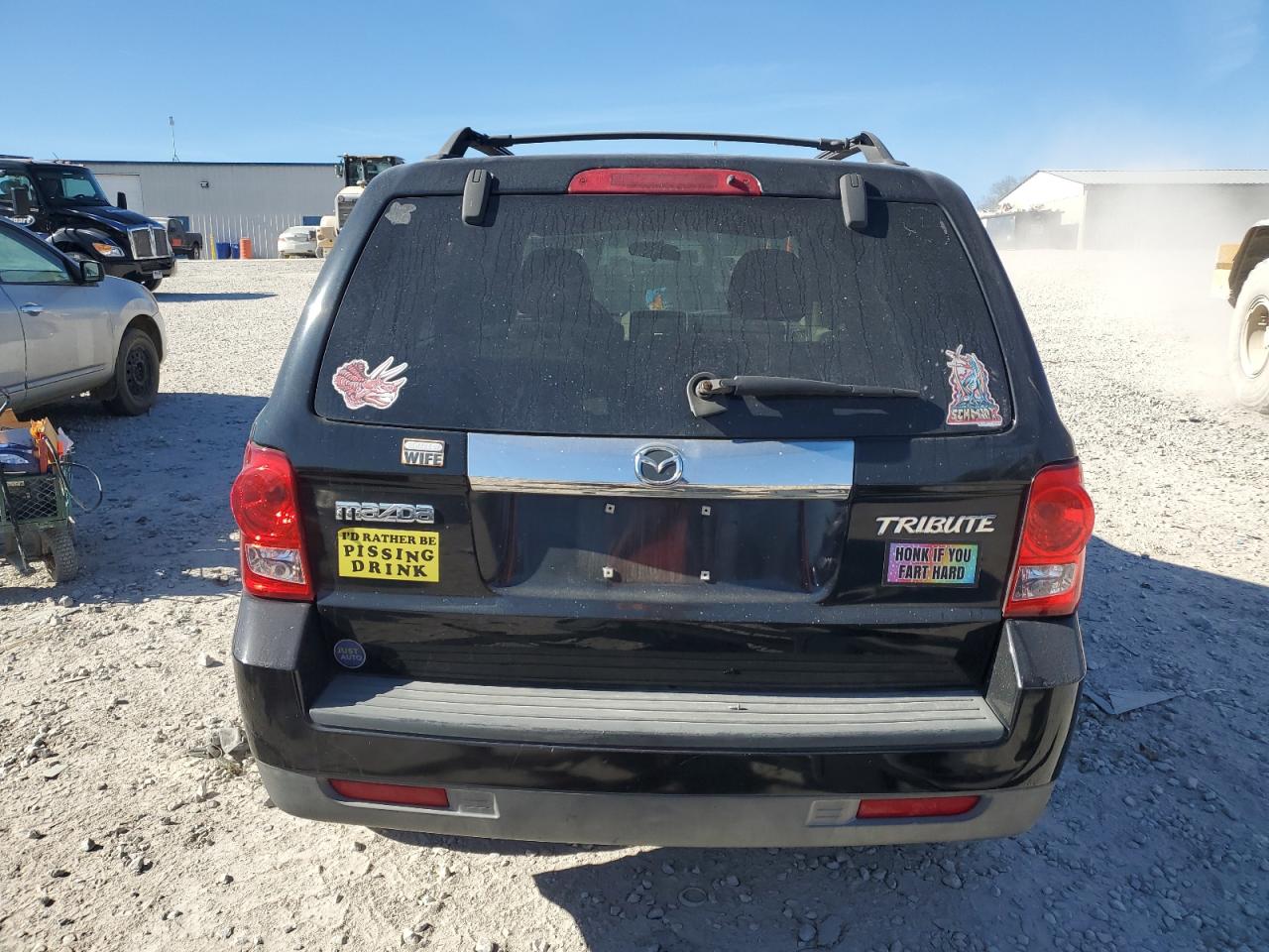 2008 Mazda Tribute VIN 4F2CZ92Z98KM13828 Copart auction photo, front end damage thumbnail 6