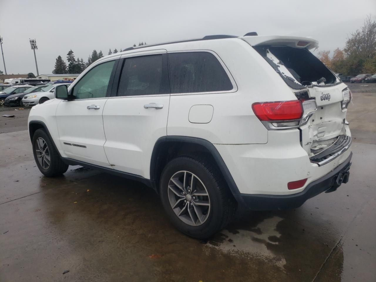 2017 Jeep Grand Cherokee VIN 1C4RJFBG7HC855709 Copart auction photo, front end / rear end damage thumbnail 2