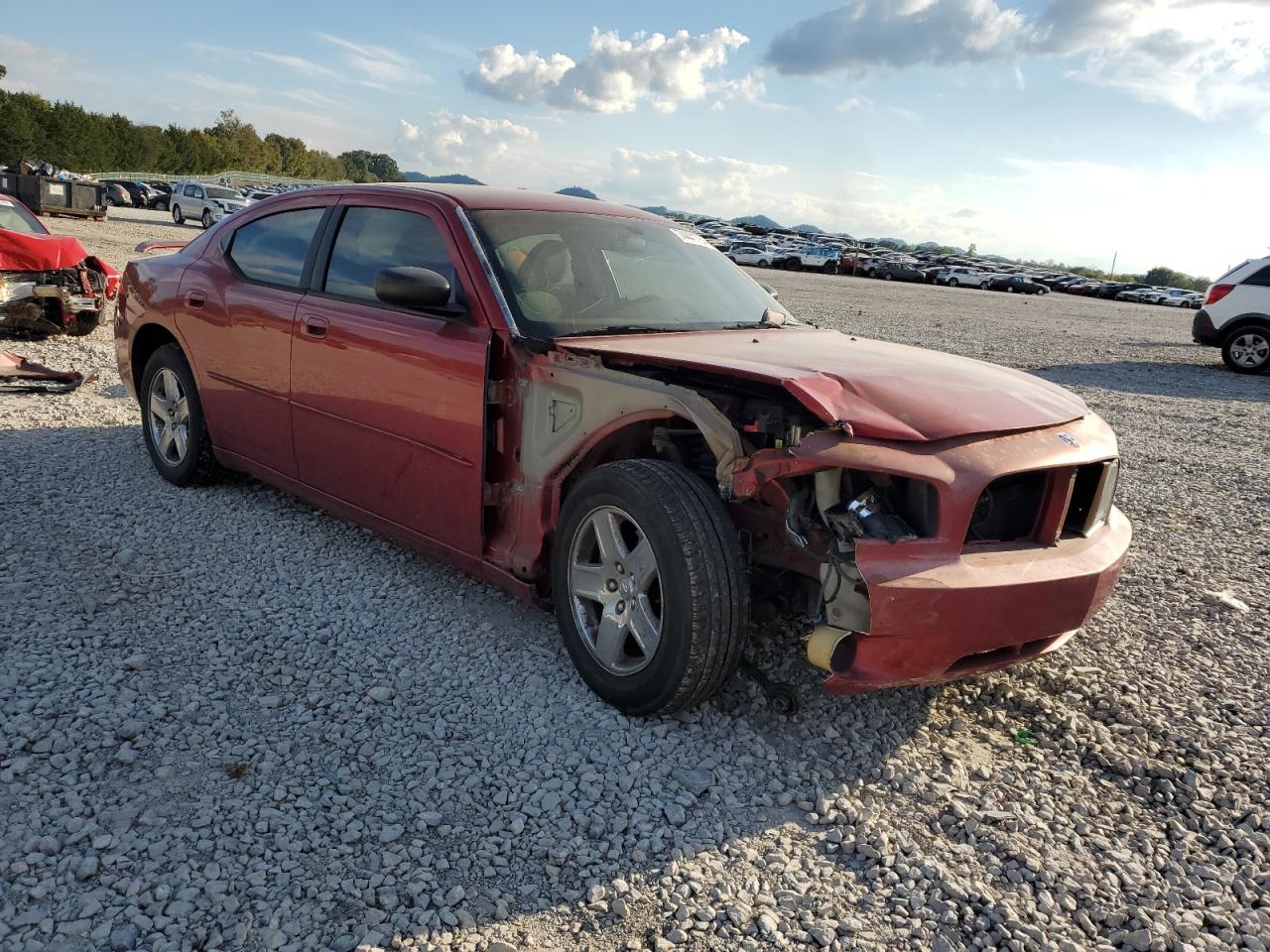 2006 Dodge Charger VIN 2B3KA43G26H311215 Copart auction photo, front end / undercarriage damage thumbnail 4