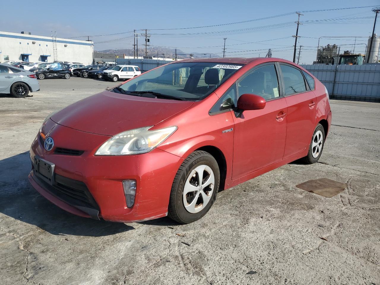 2013 Toyota Prius VIN JTDKN3DU7D1727676