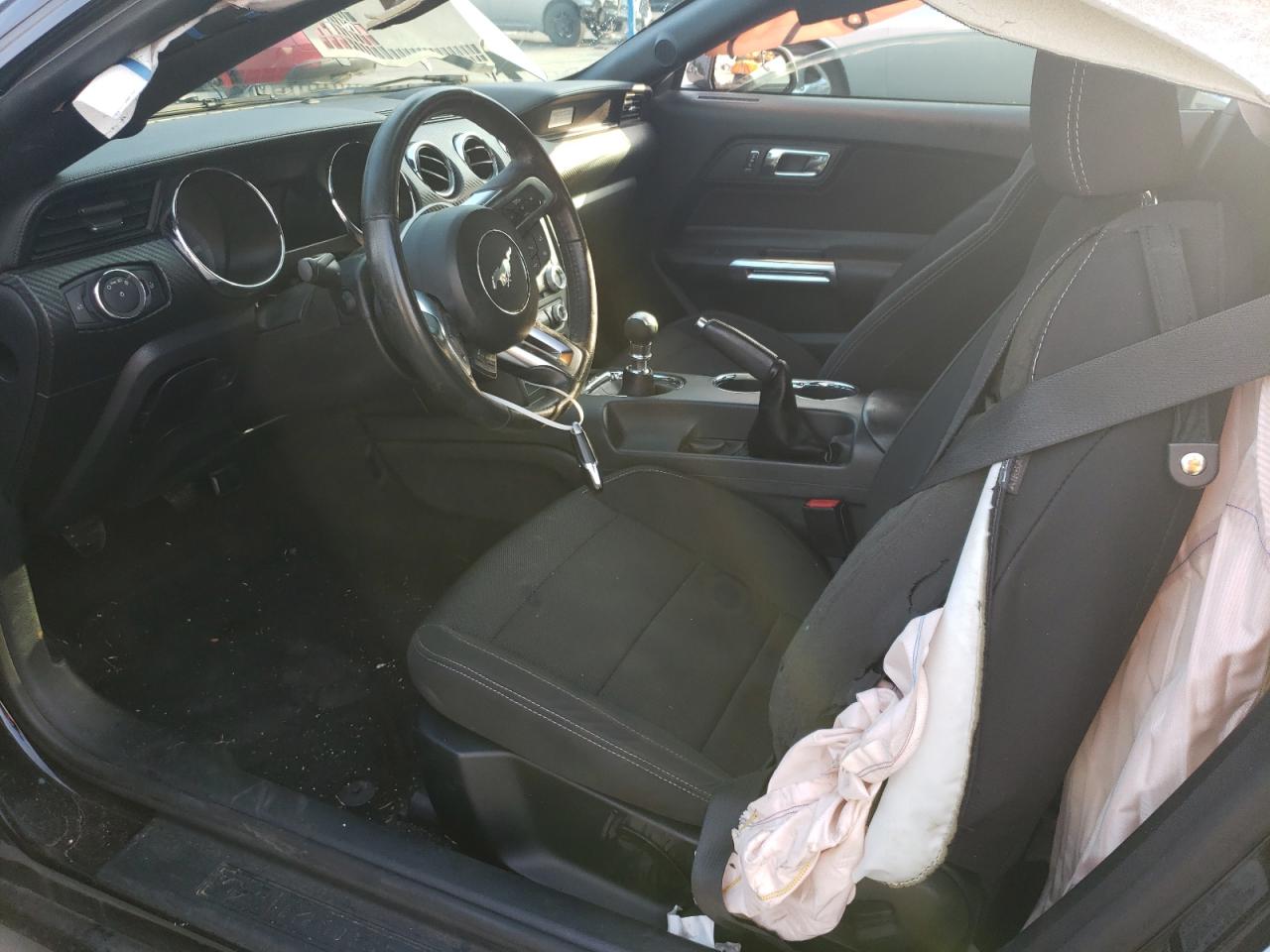 2017 Ford Mustang VIN 1FA6P8AM3H5231680 Copart auction photo, side / rear end damage thumbnail 7