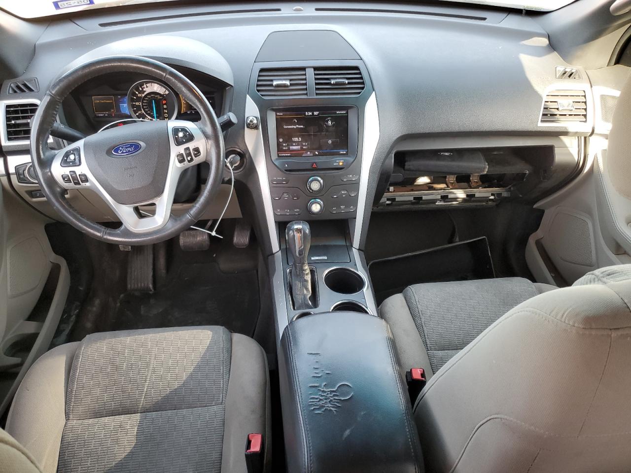2013 Ford Explorer VIN 1FM5K7D86DGA98629 Copart auction photo, side damage thumbnail 8