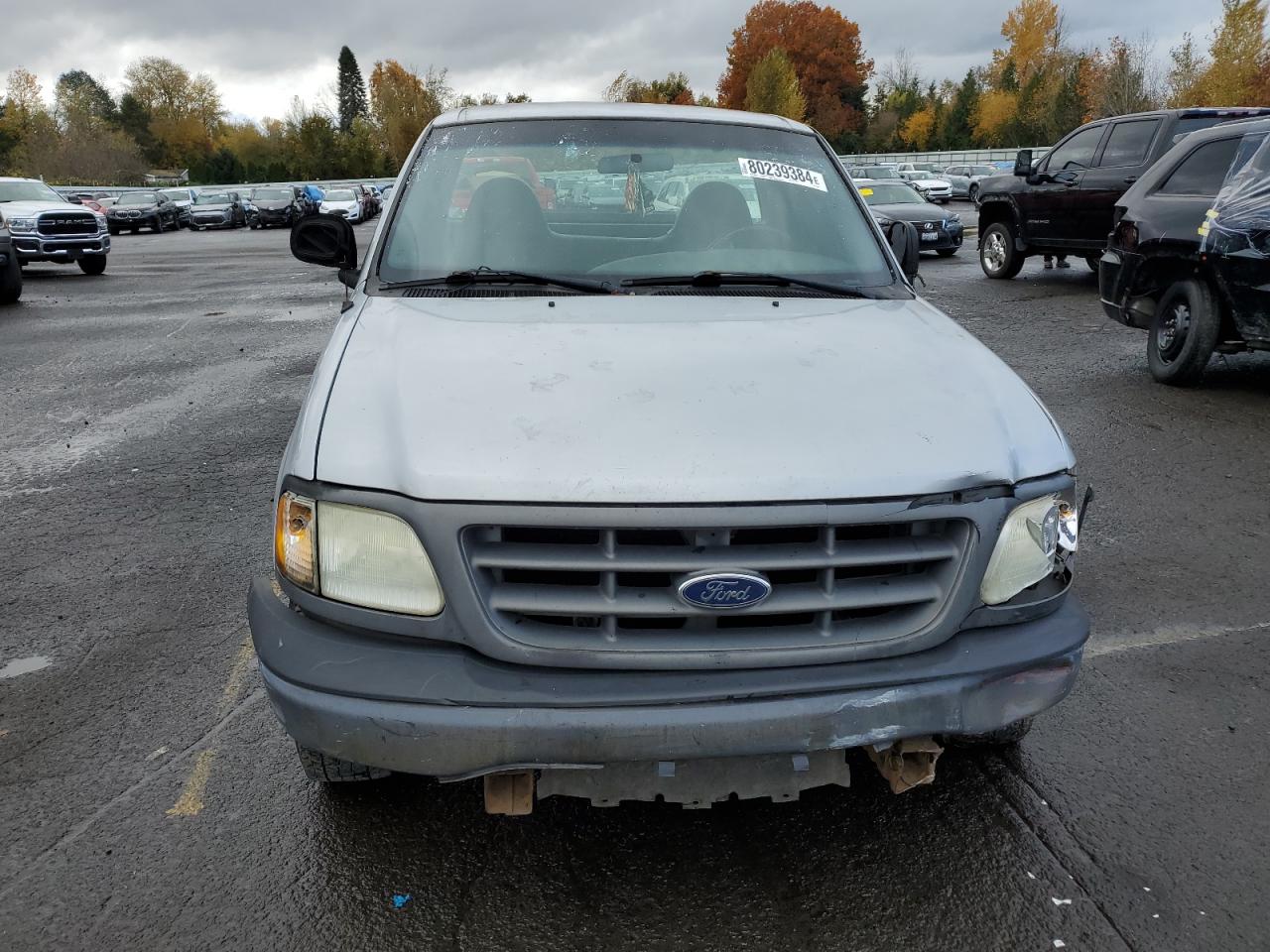 2003 Ford F-150 VIN 2FTRF17223CA49961 Copart auction photo, side / front end damage thumbnail 5