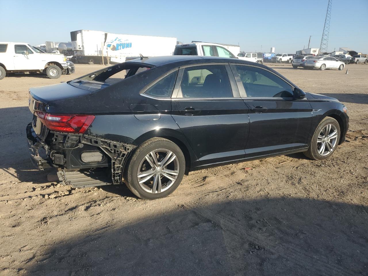 2021 Volkswagen Jetta VIN 3VWC57BU7MM005963 Copart auction photo, side / all over damage thumbnail 3