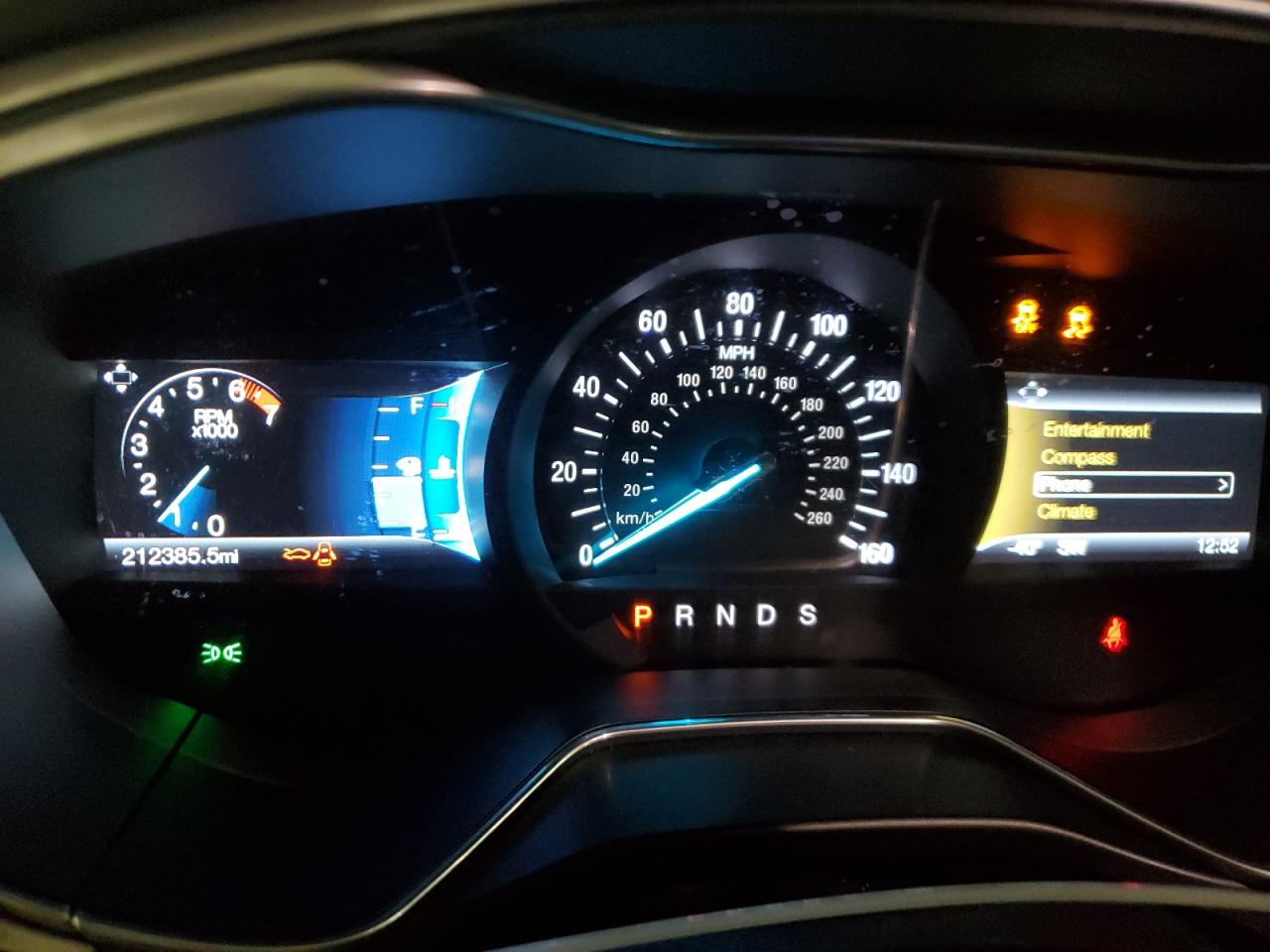2016 Ford Fusion VIN 1FA6P0H76G5110349 Copart auction photo, side / rear end damage thumbnail 9