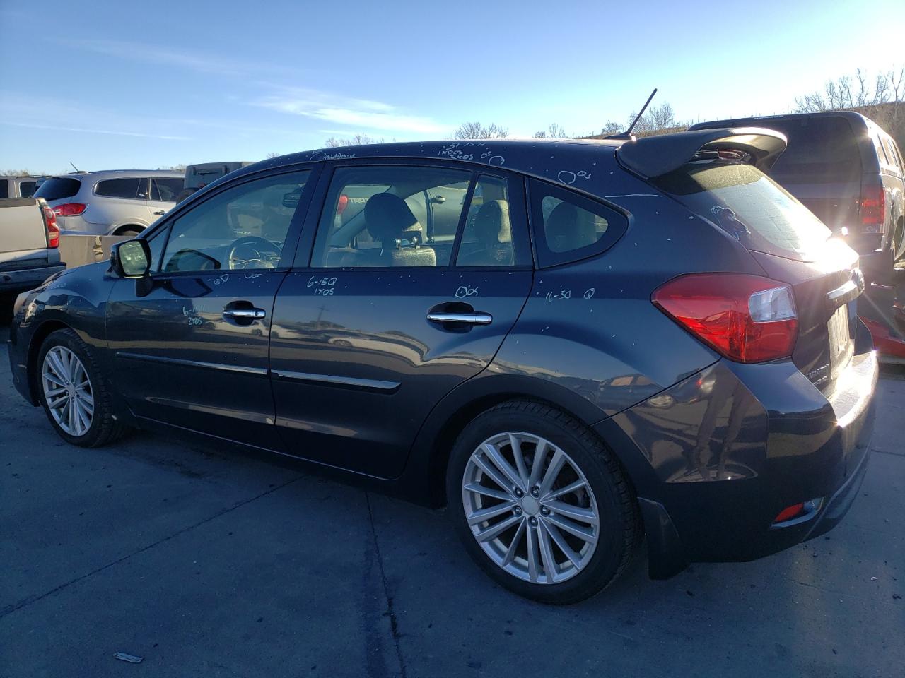 2013 Subaru Impreza VIN JF1GPAK65DH826101 Copart auction photo, hail / minor dent/scratches damage thumbnail 2
