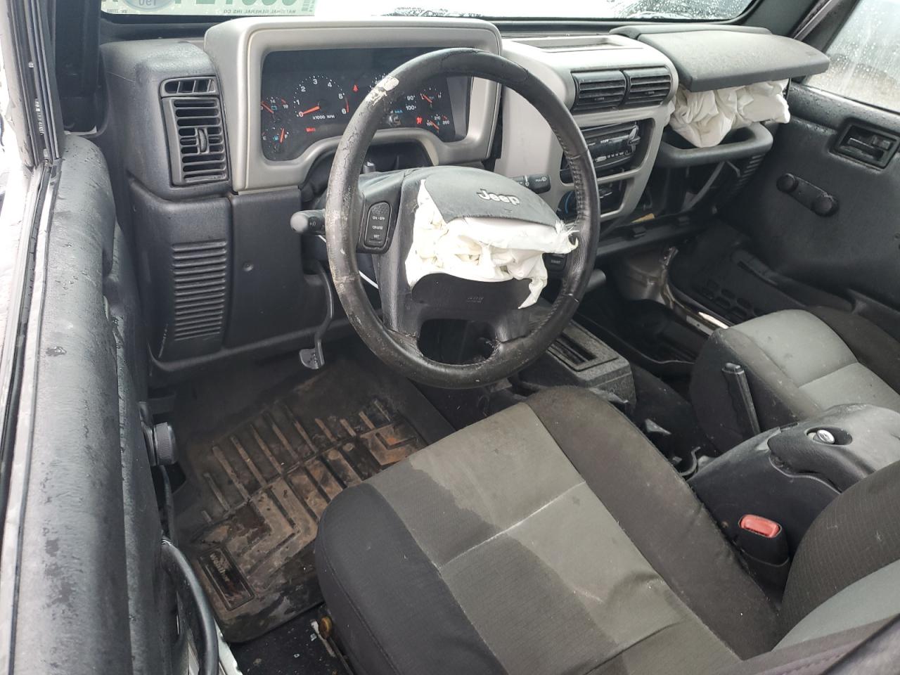 2006 Jeep Wrangler VIN 1J4FA44S36P777065 Copart auction photo, all over damage thumbnail 8