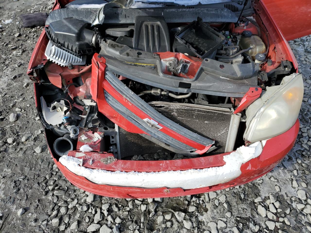 2008 Chevrolet Cobalt VIN 1G1AL58F187322661 Copart auction photo, front end damage thumbnail 11