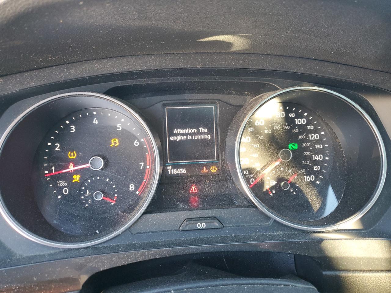 2018 Volkswagen Tiguan VIN 3VV2B7AX0JM102311 Copart auction photo, front end damage thumbnail 9