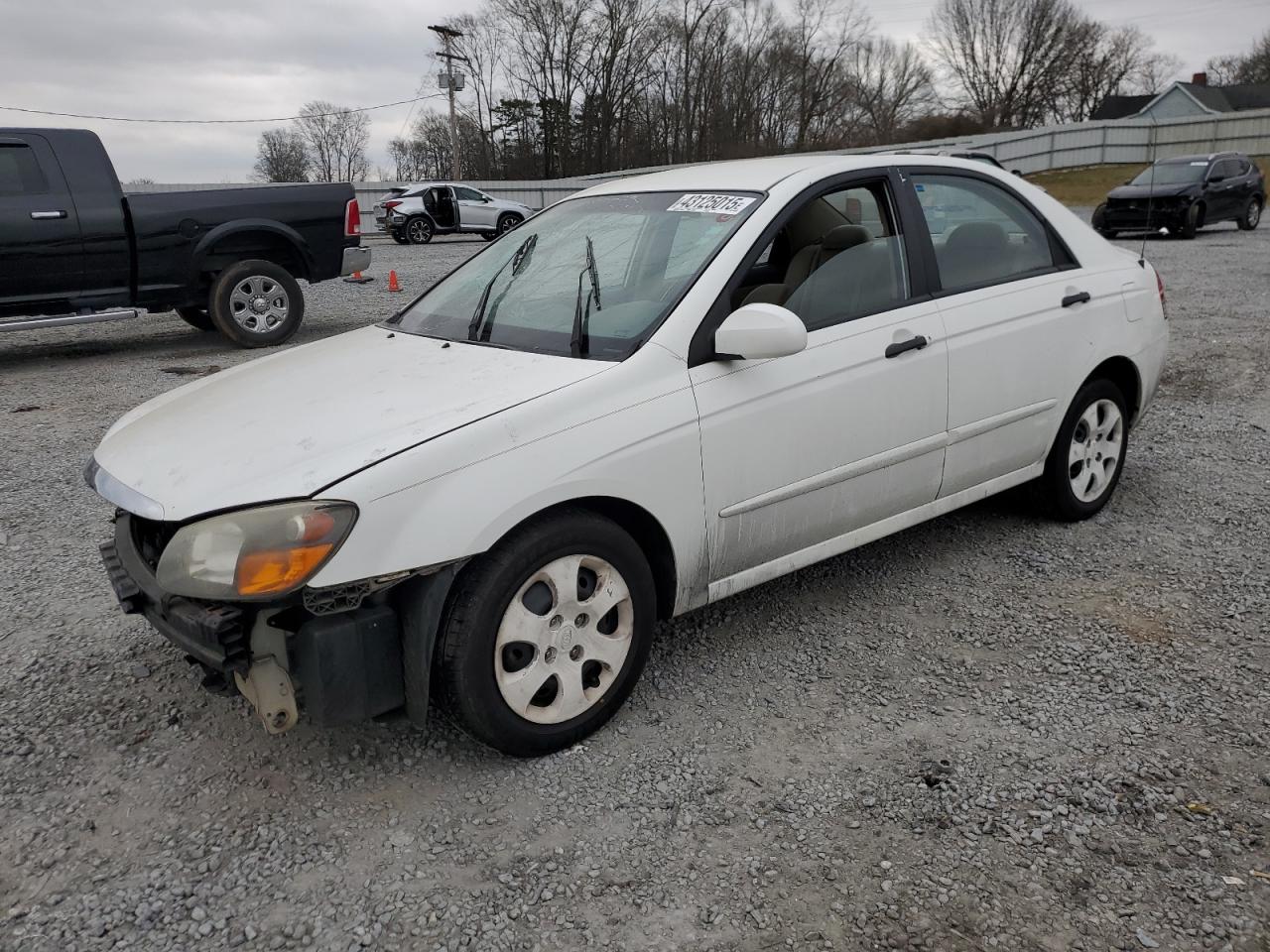 2009 KIA Spectra VIN KNAFE221595659069