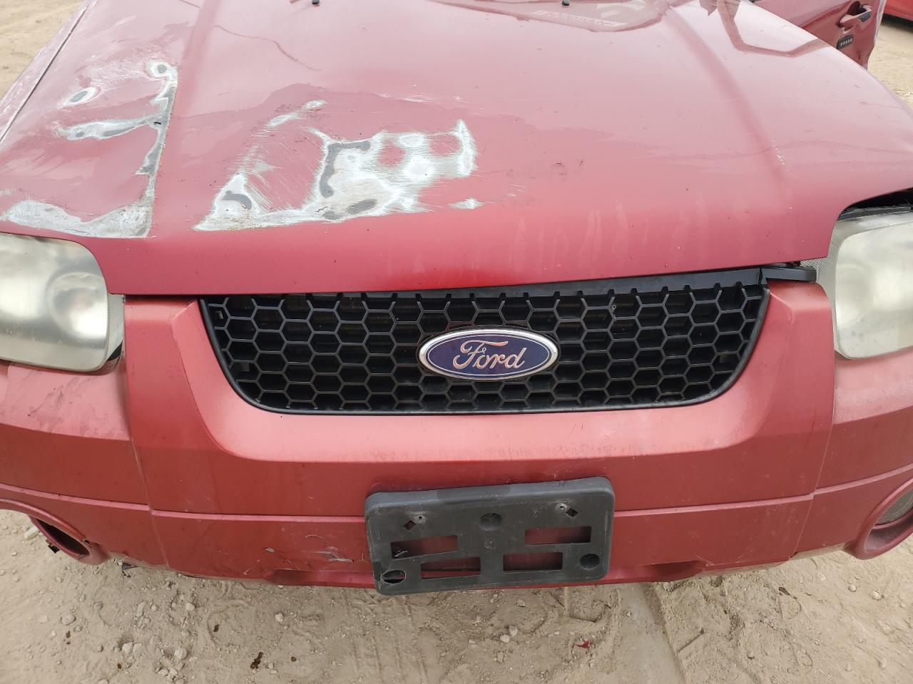 2006 Ford Escape VIN 1FMCU04176KC03027 Copart auction photo, all over / rollover damage thumbnail 13