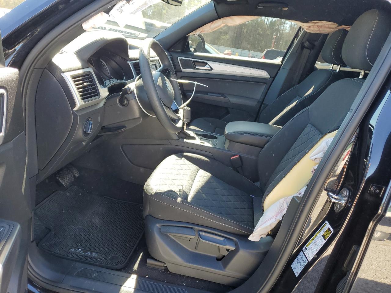 2021 Volkswagen Atlas VIN 1V2AC2CA9MC225774 Copart auction photo, front end damage thumbnail 7