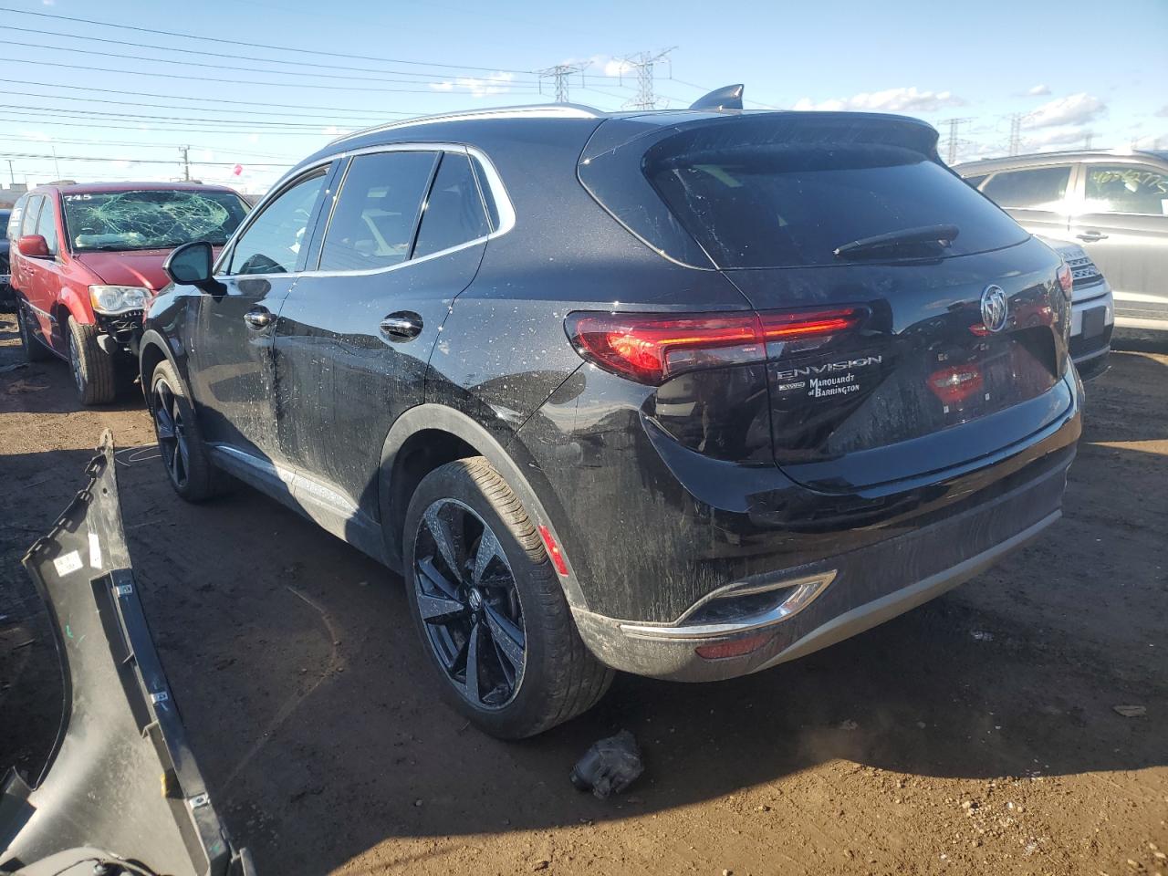 2022 Buick Envision VIN LRBFZPR4XND128890 Copart auction photo, front end damage thumbnail 2