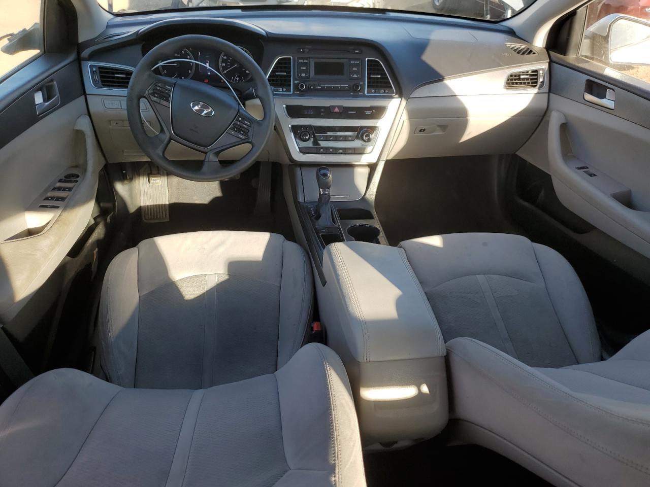 2015 Hyundai Sonata VIN 5NPE24AF8FH230357 Copart auction photo, front end / side damage thumbnail 8