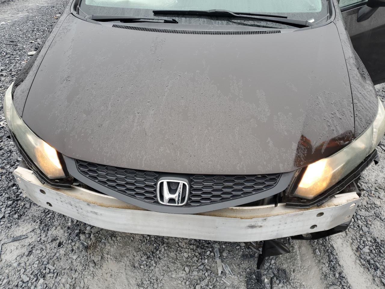2013 Honda Civic VIN 2HGFG3B50DH505460 Copart auction photo, front end damage thumbnail 13