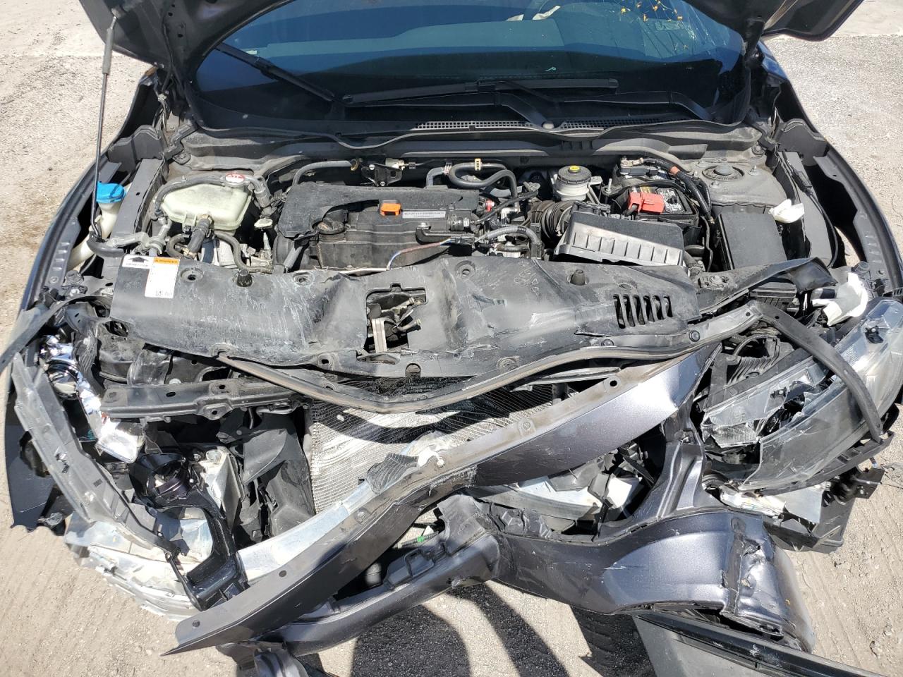 2020 Honda Civic VIN 2HGFC2F84LH514090 Copart auction photo, front end damage thumbnail 11