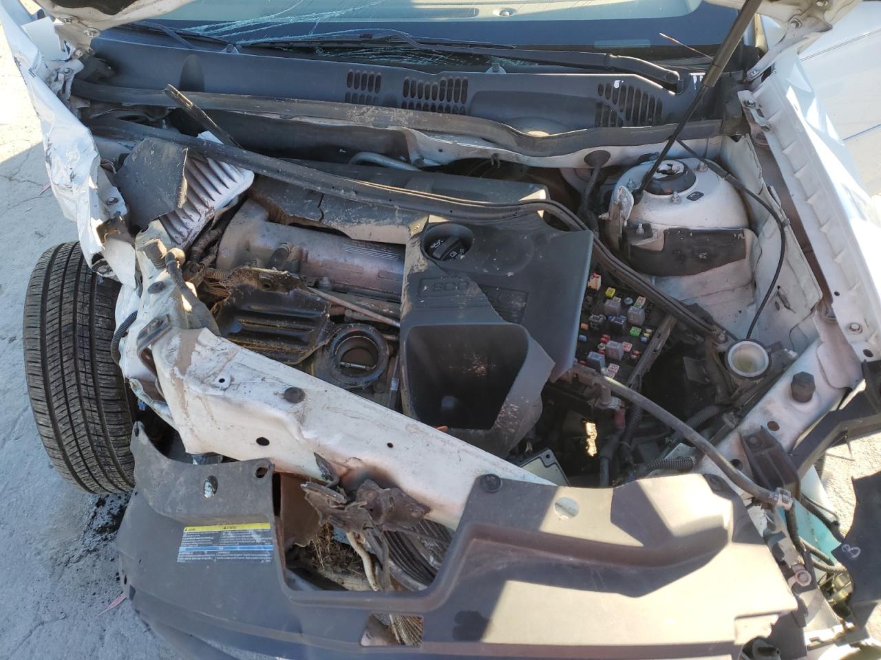 2007 Chevrolet Cobalt VIN 1G1AK55F577336147 Copart auction photo, all over damage thumbnail 12
