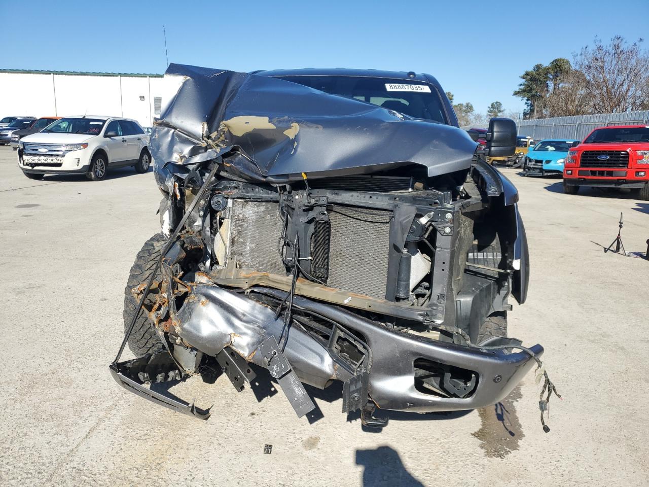 2018 Nissan Titan VIN 1N6BA1F4XJN539362 Copart auction photo, all over damage thumbnail 5