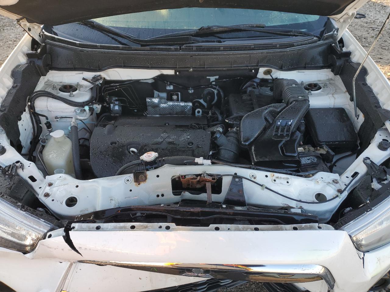 2015 Mitsubishi Outlander VIN 4A4AP3AU0FE016352 Copart auction photo, front end damage thumbnail 11
