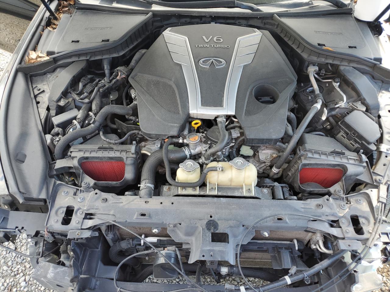 2017 Infiniti Q50 VIN JN1EV7AP9HM741136 Copart auction photo, front end / side damage thumbnail 11