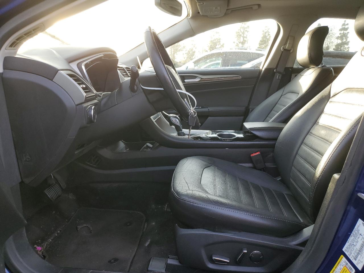 2014 Ford Fusion VIN 3FA6P0HD1ER115362 Copart auction photo, front end / side damage thumbnail 7