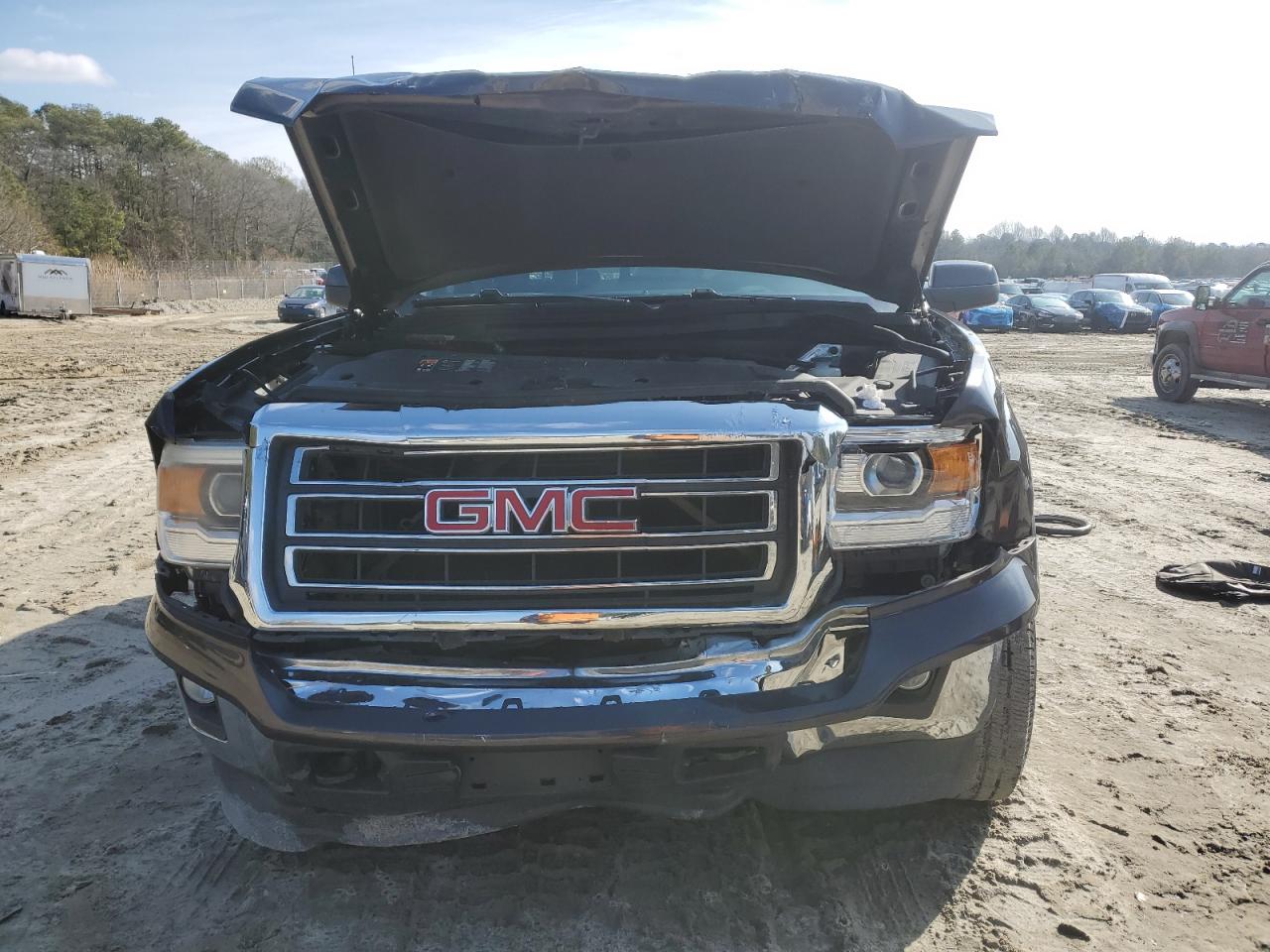 2015 GMC Sierra VIN 3GTU2UEC3FG535785 Copart auction photo, mechanical / front end damage thumbnail 5