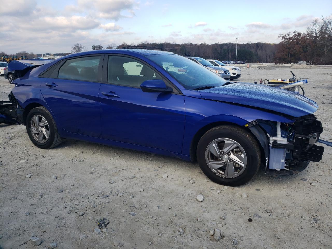 2024 Hyundai Elantra VIN KMHLL4DG3RU689536 Copart auction photo, front end / rear end damage thumbnail 4