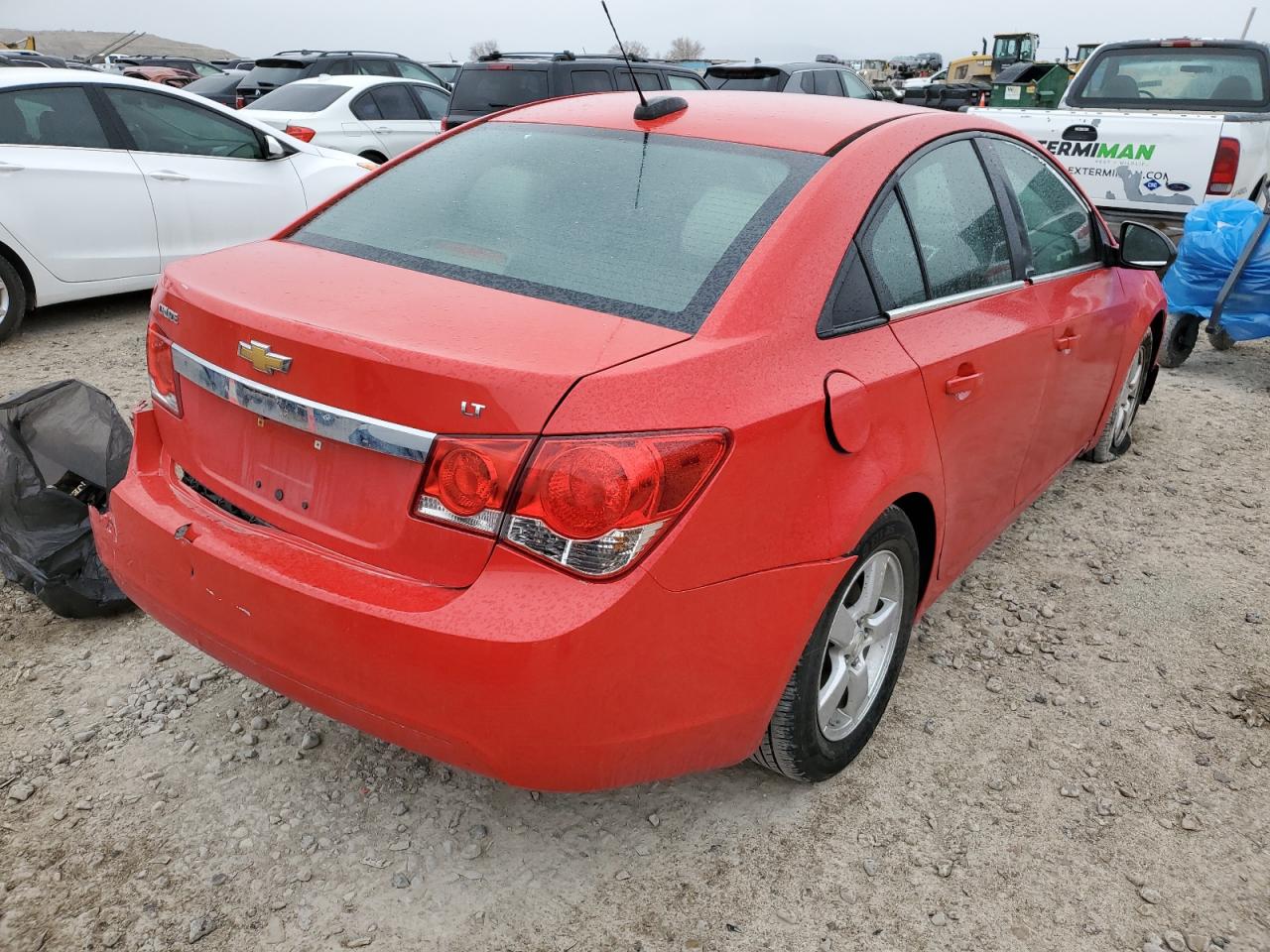 2015 Chevrolet Cruze VIN 1G1PC5SB7F7250197 Copart auction photo, all over damage thumbnail 3