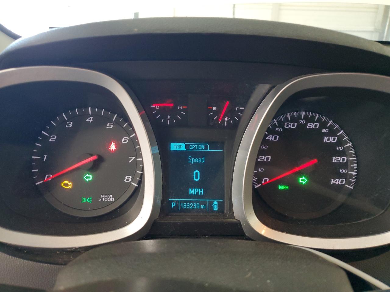 2014 Chevrolet Equinox VIN 1GNALBEK0EZ133840 Copart auction photo, front end / mechanical damage thumbnail 9