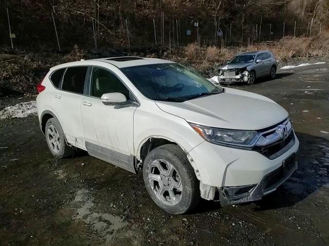 2017 Honda CR-V VIN 2HKRW2H54HH628708 Copart auction photo, side / front end damage thumbnail 12