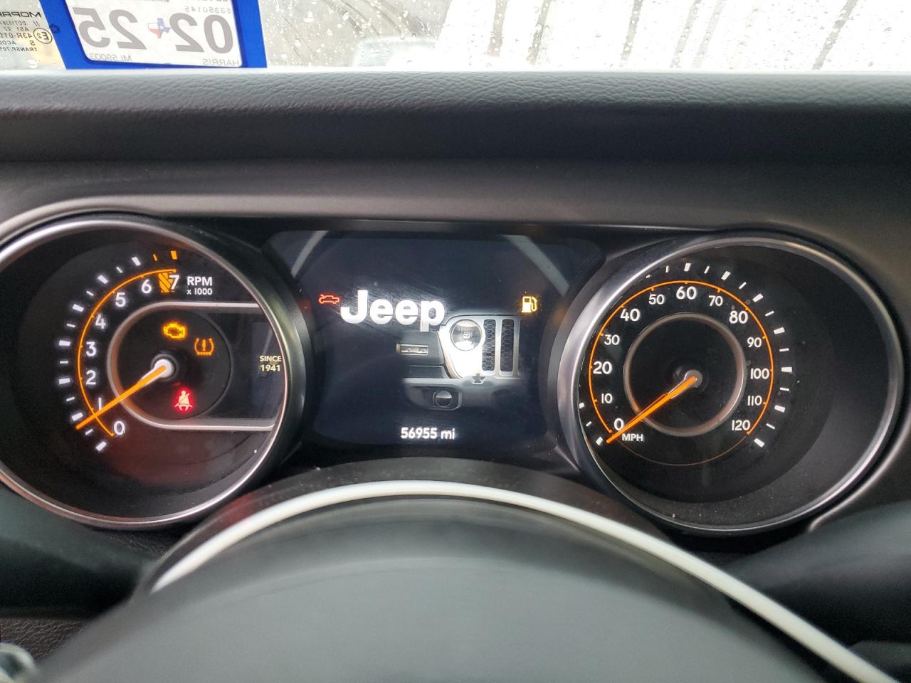 2021 Jeep Gladiator VIN 1C6JJTAG7ML590031 Copart auction photo, side damage thumbnail 9
