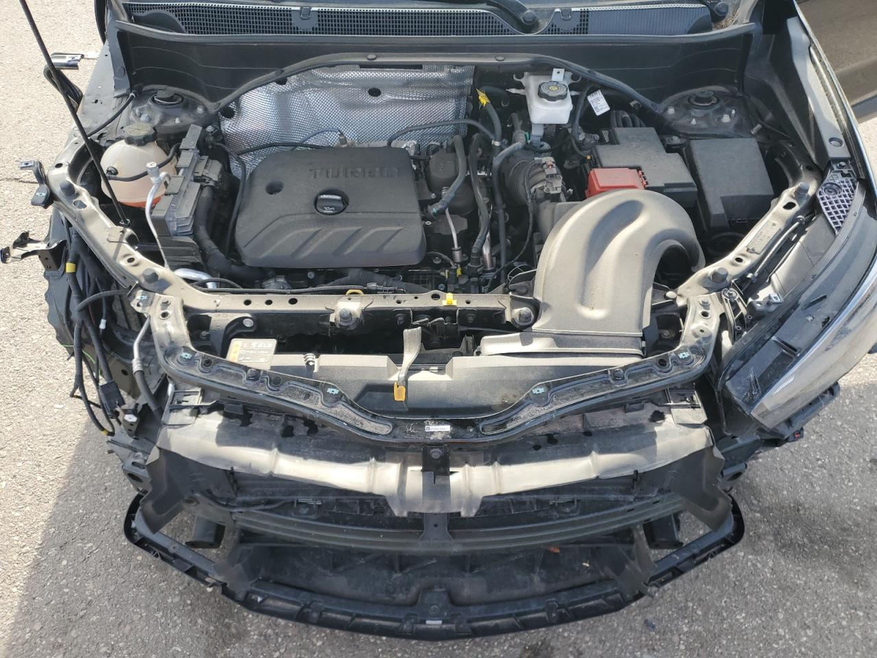 2021 Buick Encore VIN KL4MMCSL9MB139918 Copart auction photo, front end / undercarriage damage thumbnail 12