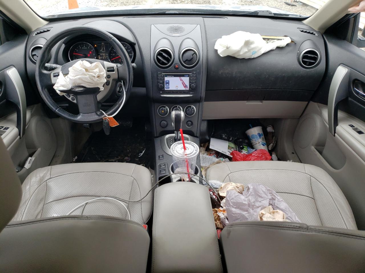 2012 Nissan Rogue VIN JN8AS5MV9CW381970 Copart auction photo, front end damage thumbnail 8
