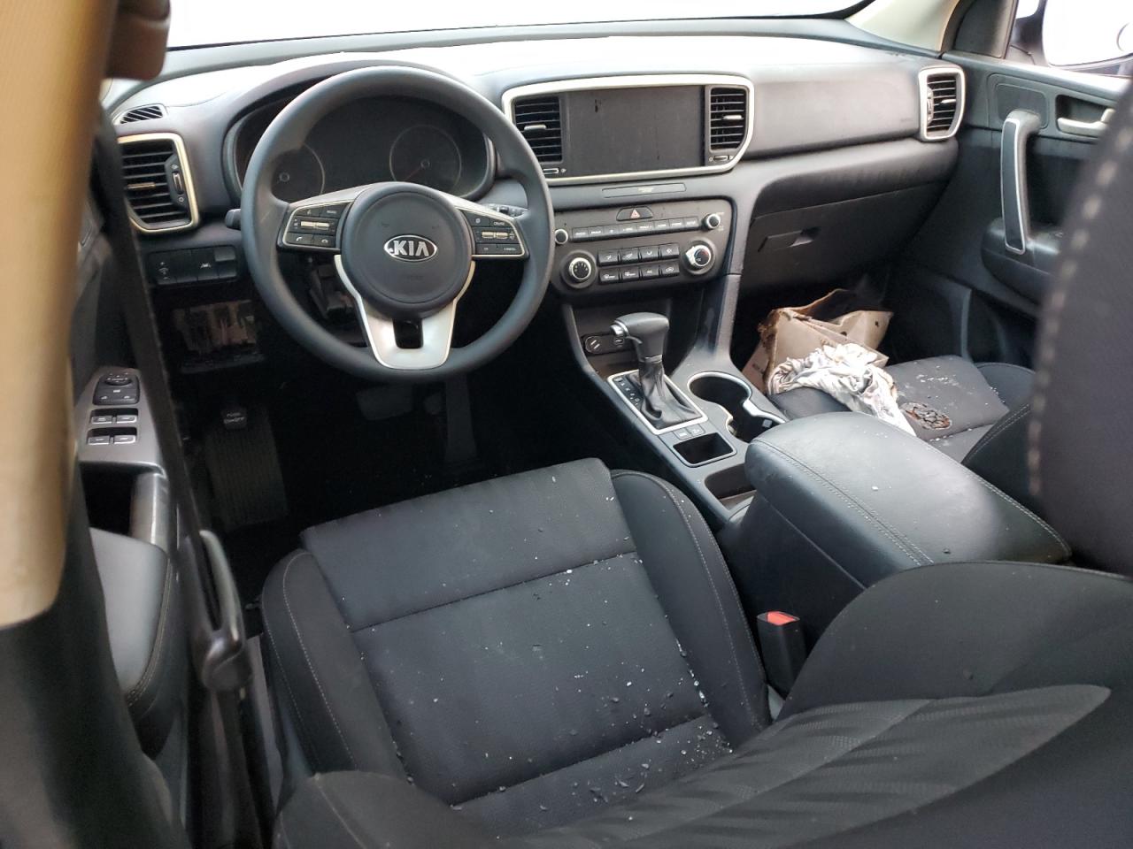 2021 KIA Sportage VIN KNDPM3AC2M7896277 Copart auction photo, burn / vandalism damage thumbnail 8