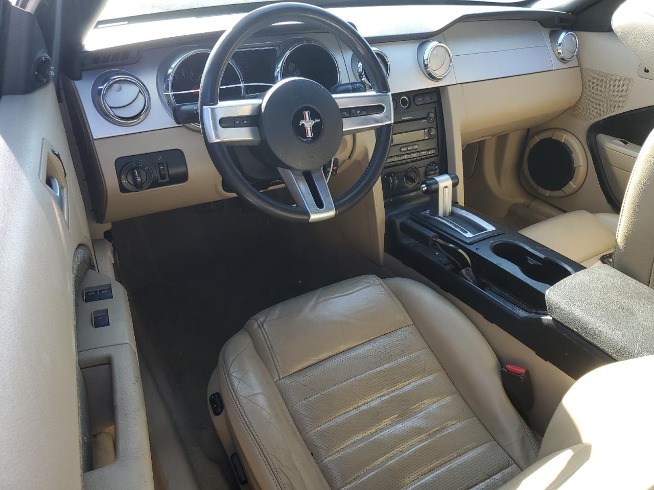 2005 Ford Mustang VIN 1ZVHT85H655199389 Copart auction photo, front end damage thumbnail 8