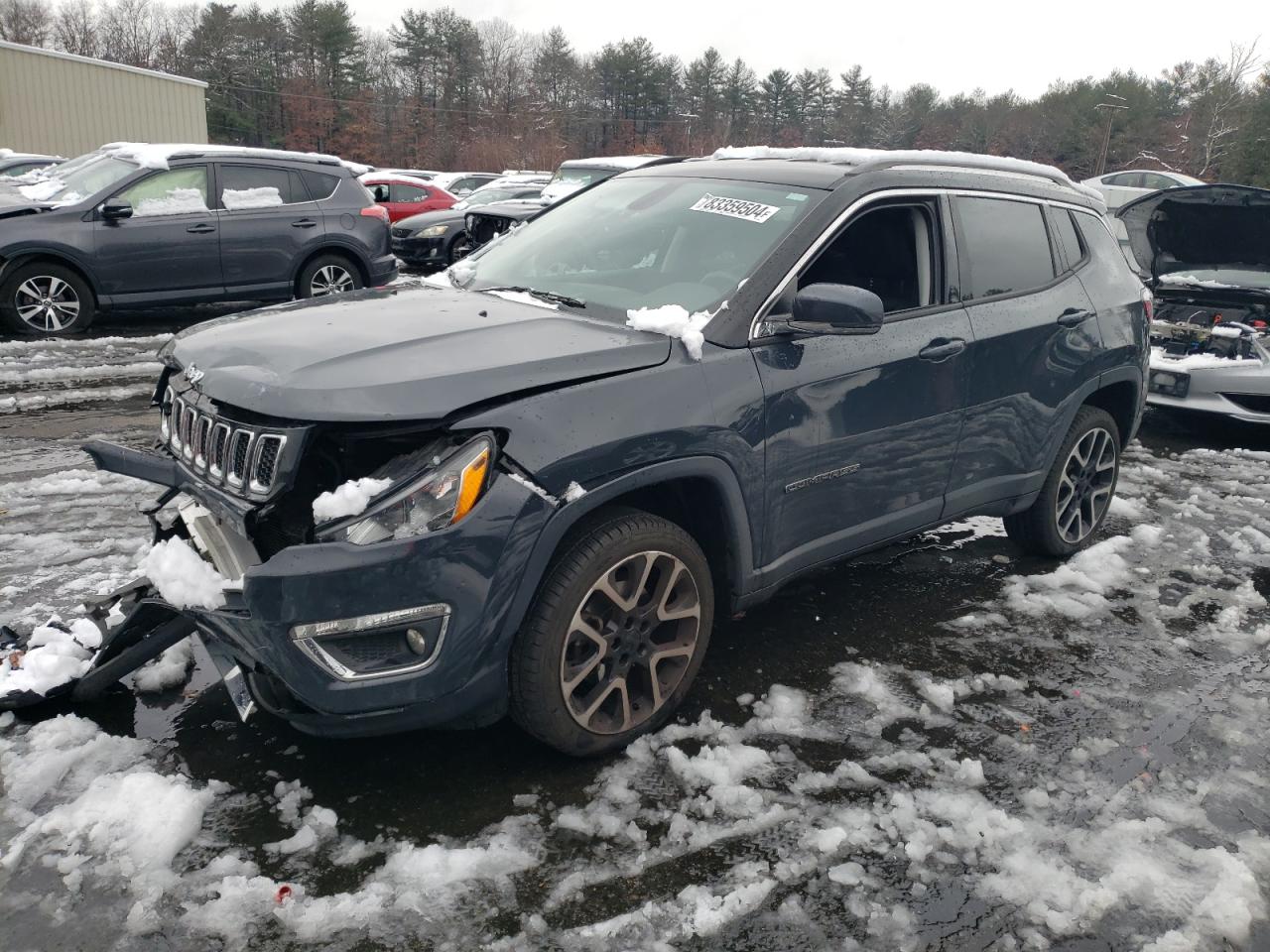 2018 Jeep Compass VIN 3C4NJDCB5JT200416