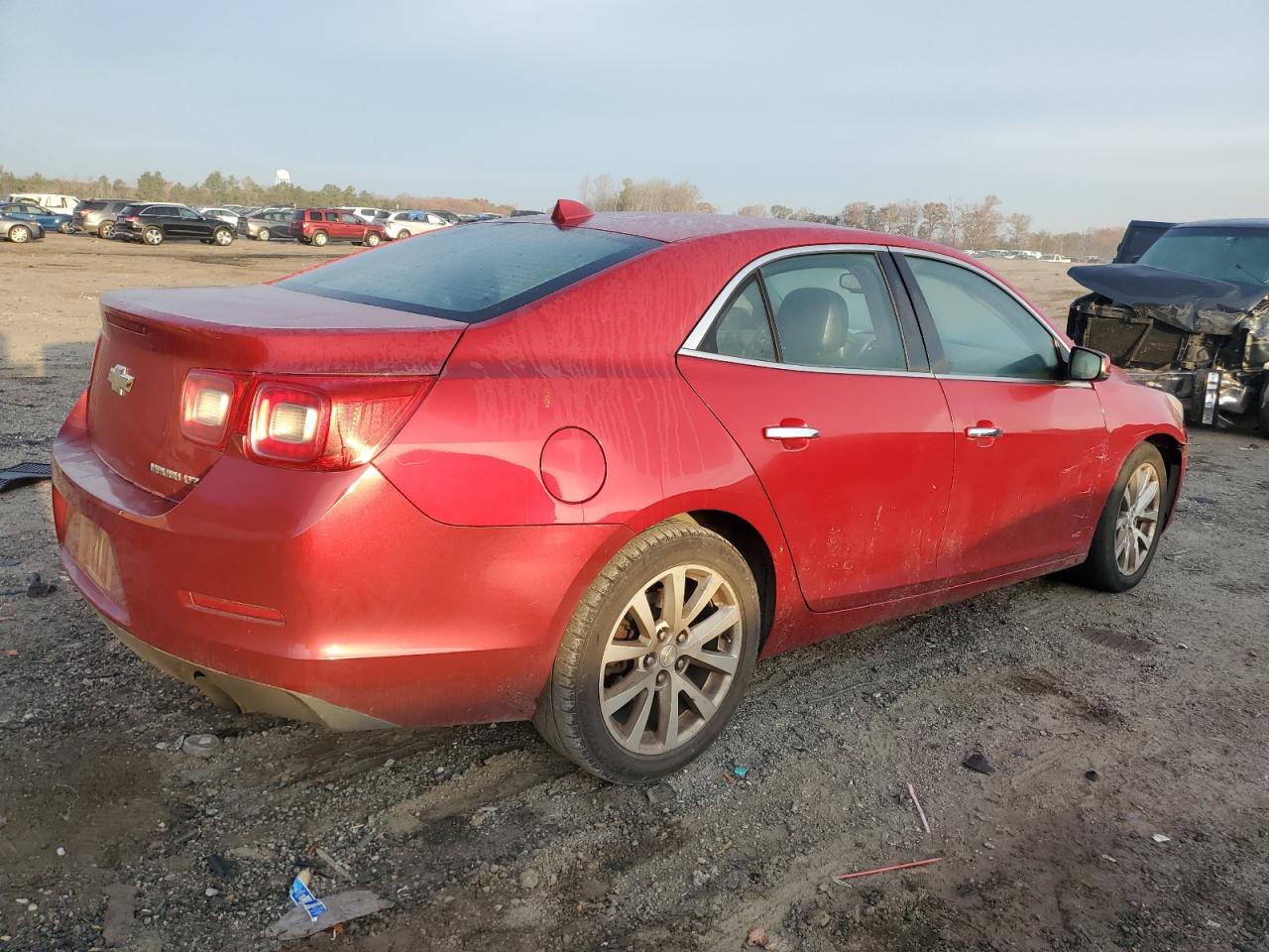 2013 Chevrolet Malibu VIN 1G11H5SA6DF309760 Copart auction photo, mechanical / front end damage thumbnail 3