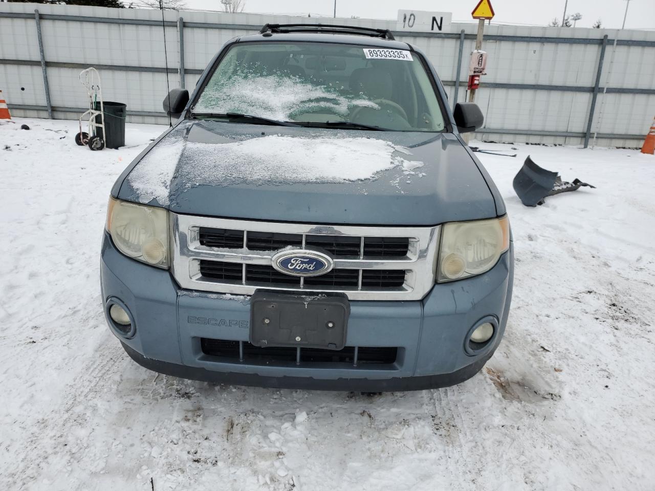 2011 Ford Escape VIN 1FMCU9DG3BKA90776 Copart auction photo, rear end / minor dent/scratches damage thumbnail 5