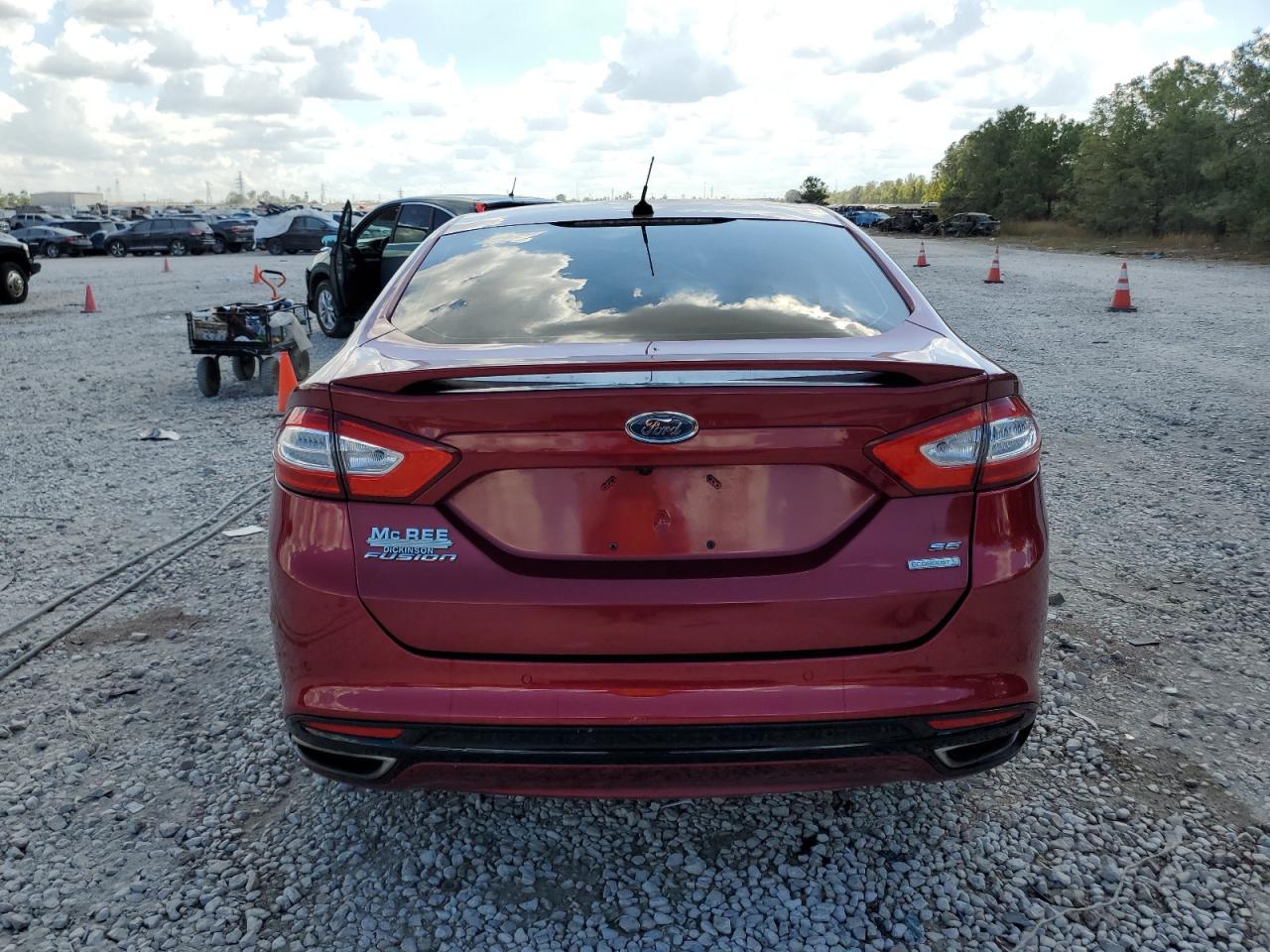 2016 Ford Fusion VIN 3FA6P0H97GR404146 Copart auction photo, front end damage thumbnail 6