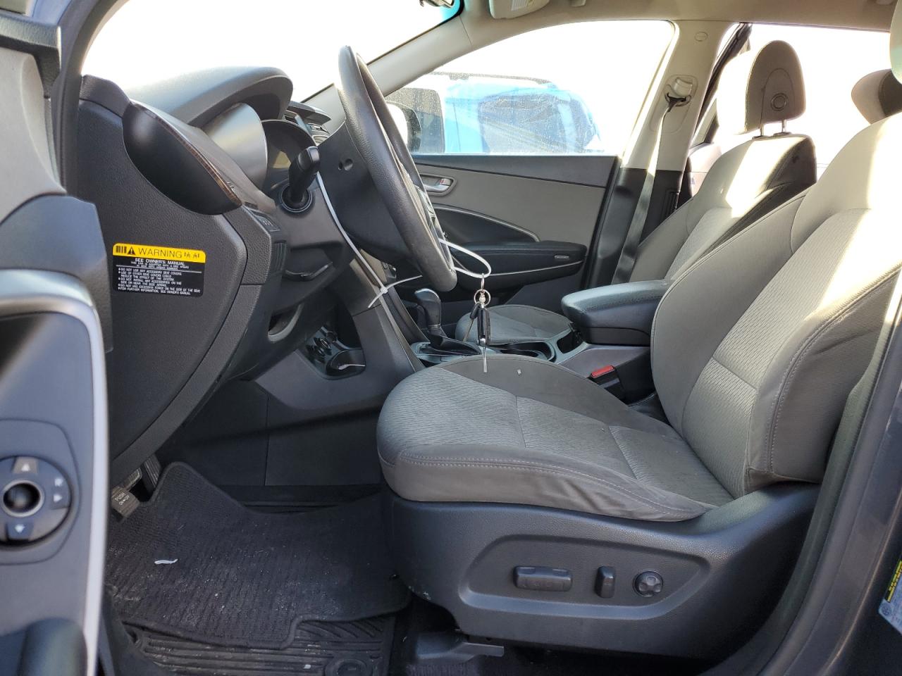 2017 Hyundai Santa Fe VIN KM8SM4HF9HU191835 Copart auction photo, front end damage thumbnail 8
