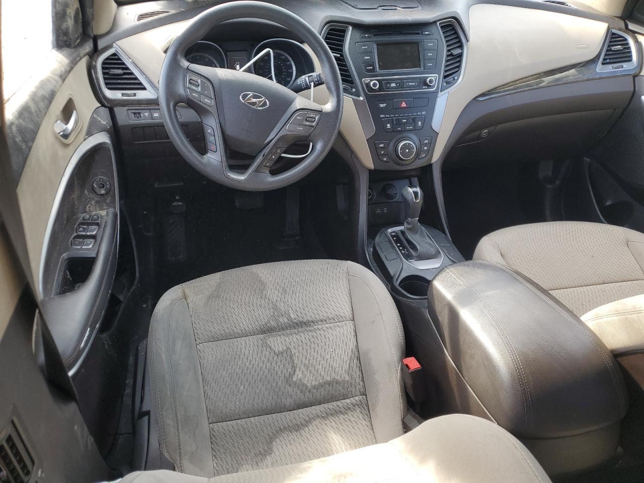 2018 Hyundai Santa Fe VIN 5NMZT3LB8JH087533 Copart auction photo, rollover / top/roof damage thumbnail 8