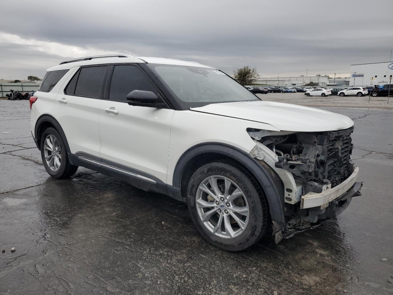 2020 Ford Explorer VIN 1FMSK7FH1LGB11091 Copart auction photo, front end / minor dent/scratches damage thumbnail 4