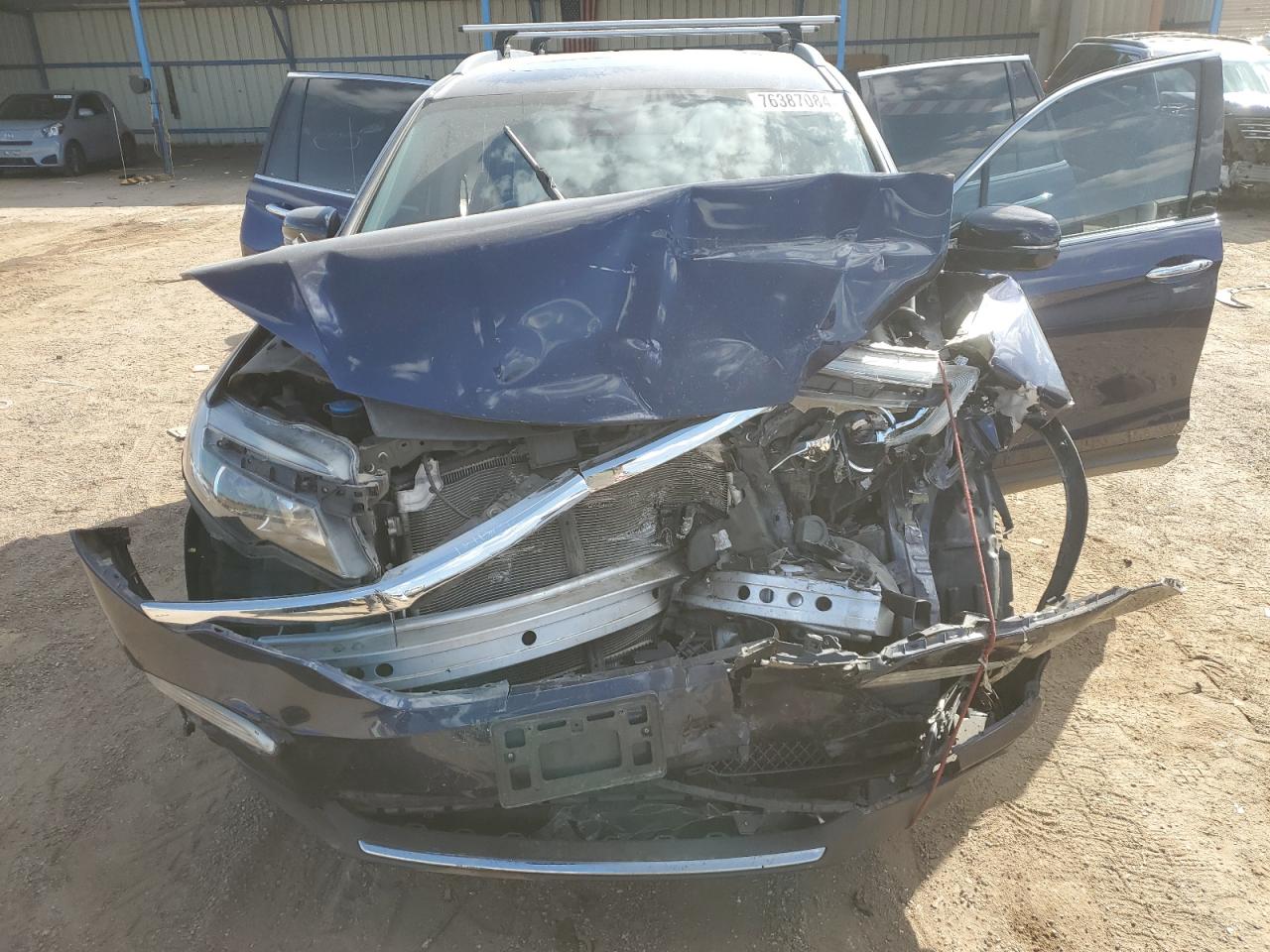 2016 Honda Pilot VIN 5FNYF6H9XGB105910 Copart auction photo, front end damage thumbnail 14