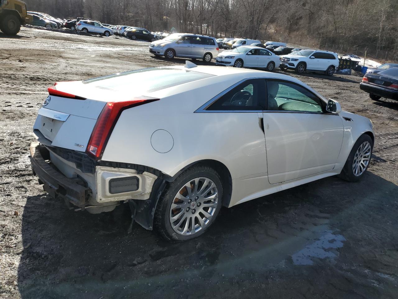 2011 Cadillac CTS VIN 1G6DL1ED0B0108196 Copart auction photo, all over damage thumbnail 3