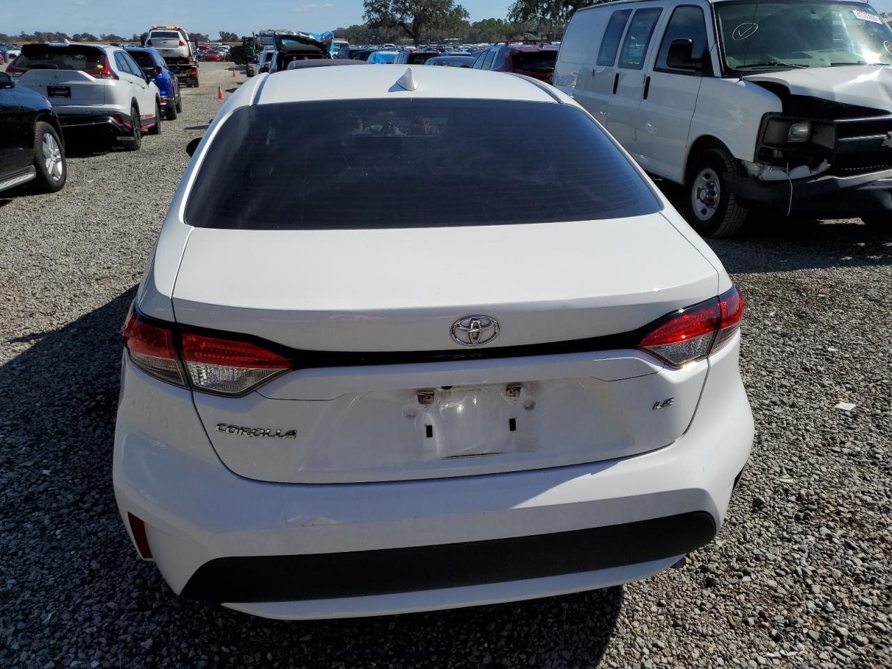 2021 Toyota Corolla VIN 5YFEPMAE7MP245442 Copart auction photo, front end damage thumbnail 6