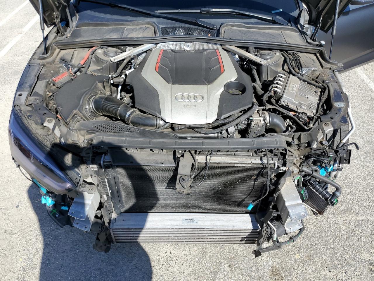 2018 Audi RS5 VIN WAUC4CF54JA065495 Copart auction photo, front end damage thumbnail 11